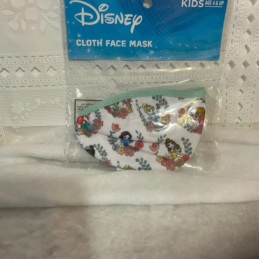Disney Princess cloth face masks kids